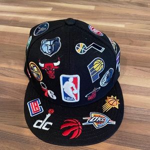 Brand new, fitted NBA all teams hat.
